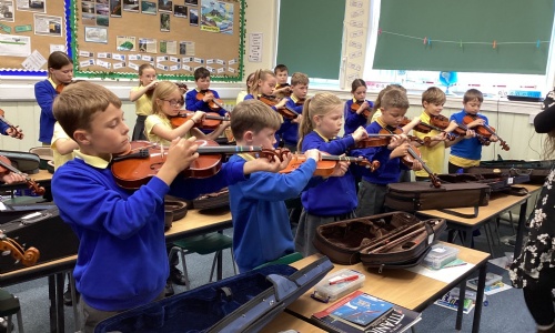 Violins in Year 5