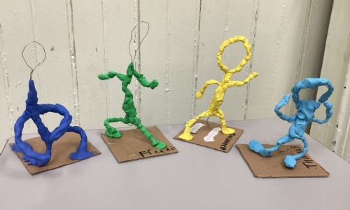 Year 2 3D Sculptures